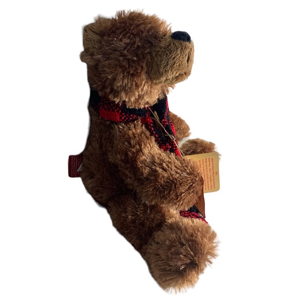 Boyds “Brody” Coca Cola Coke Plush Teddy Bear Realistic Stuffed Animal Toy NEW - Picture 6 of 12